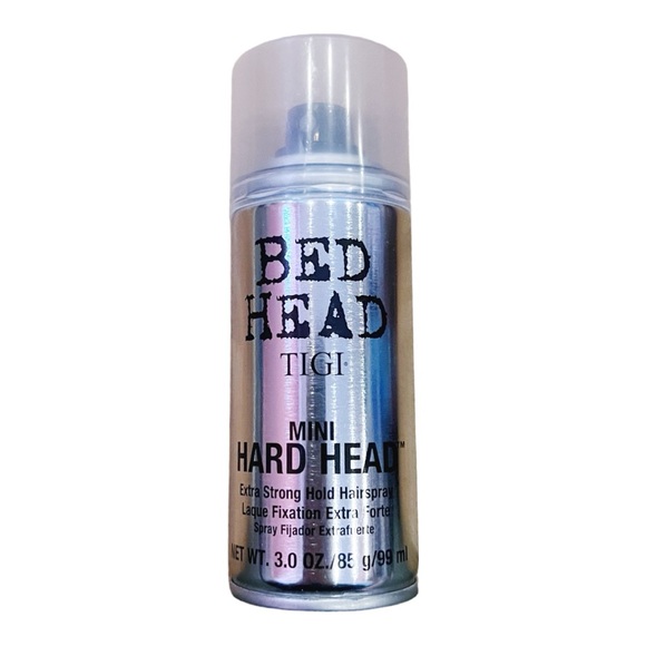 TIGI BED HEAD MINI HARD HEAD EXTRA STRONG HOLD SPRAY 99ML - BRAND NEW - Picture 2 of 2